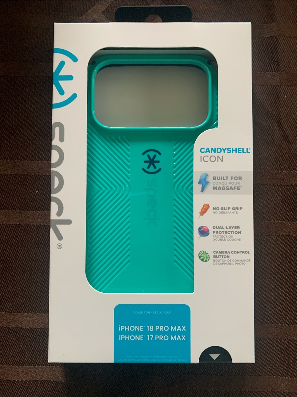 New speck CandyShell Case for iPhone 18 Pro Max / 17 Pro Max - blue raspberry